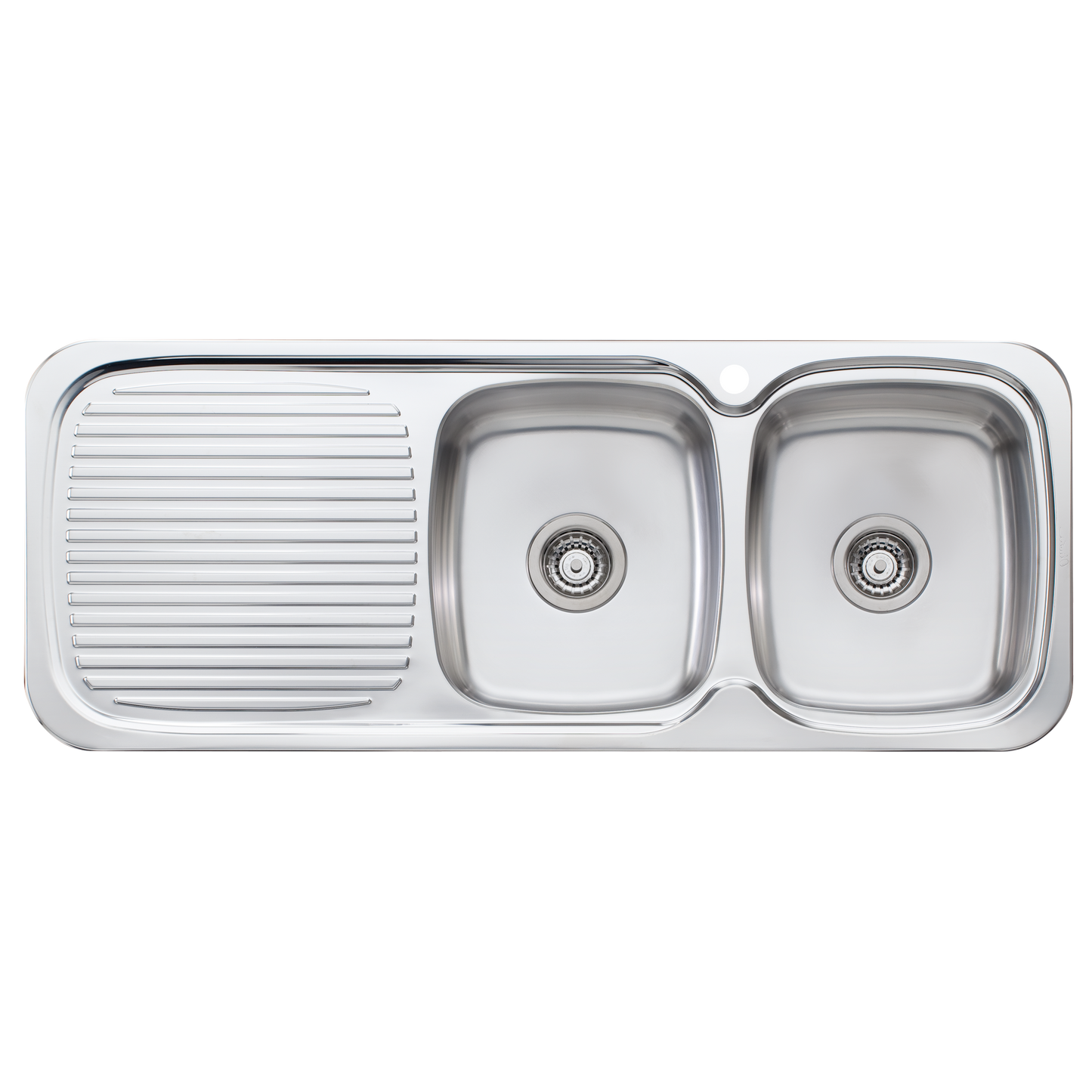 Lakeland Double Bowl Sink With Drainer