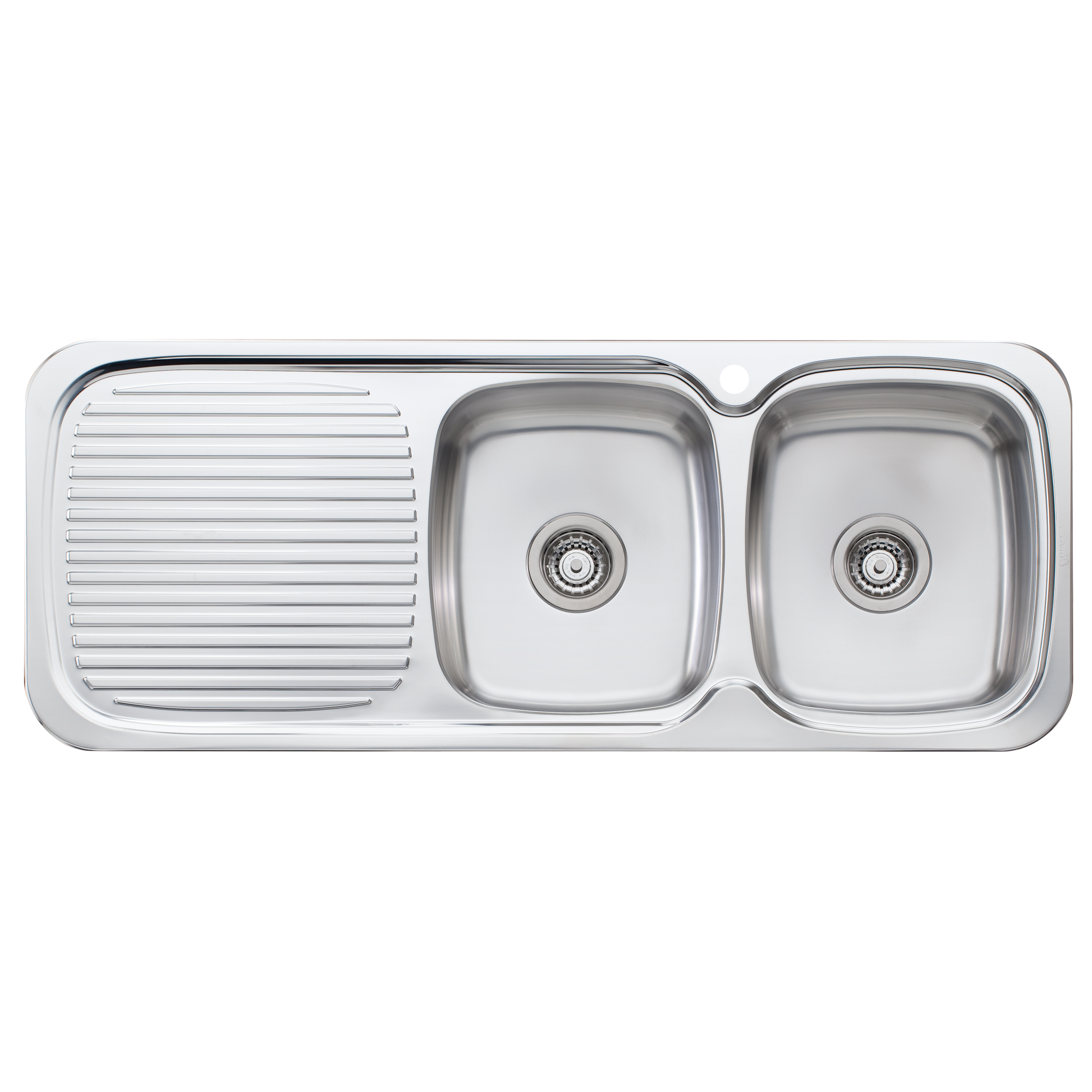 Lakeland Double Bowl Sink With Drainer