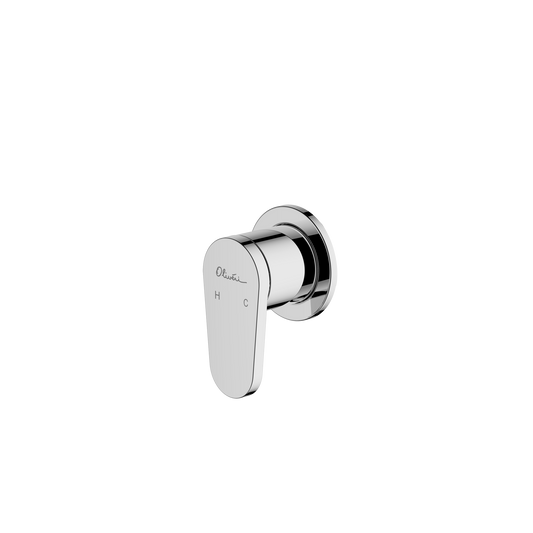 London Chrome Wall Mixer - Trim Kit Only