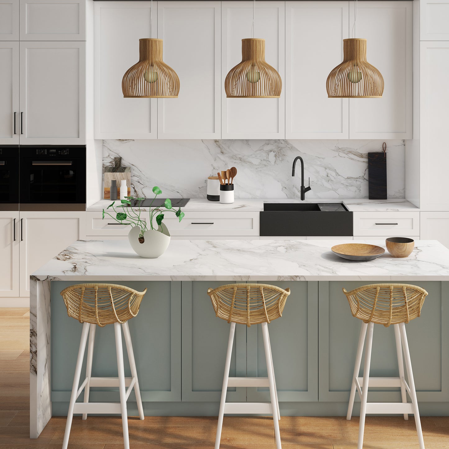 Santorini Farmhouse Undermount Sink