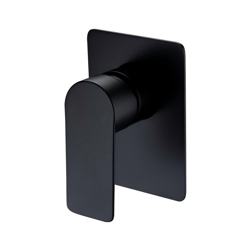 Luxen Shower Mixer in Noir Obsidian