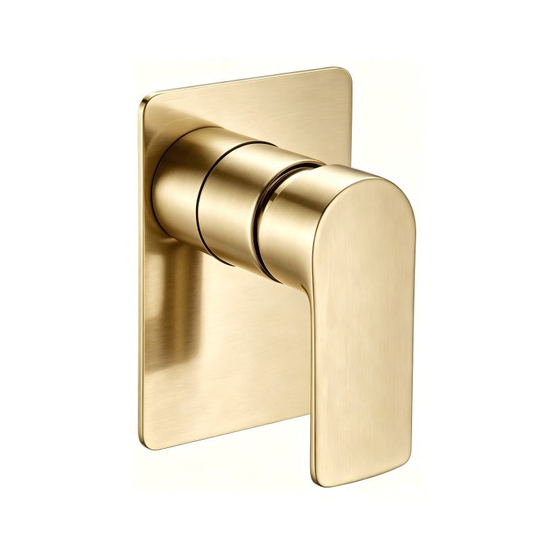 Luxen Shower Mixer in Brushed Aurum