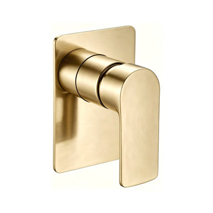 Luxen Shower Mixer in Brushed Aurum