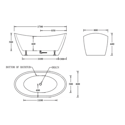 Lyon Freestanding Bathtub