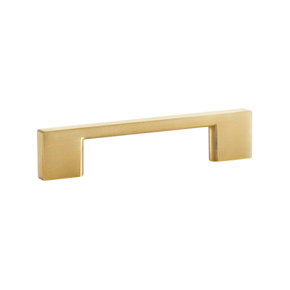 Momo Livorno D Handle 96mm In Brushed Matt Brass