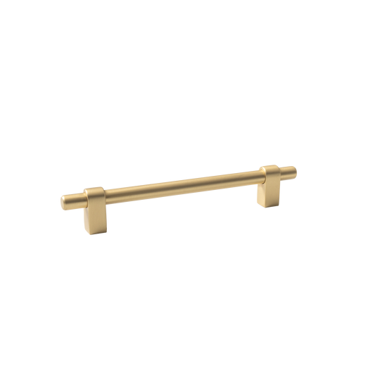 Momo Maida Bar Handle 160mm in Brushed Satin Brass