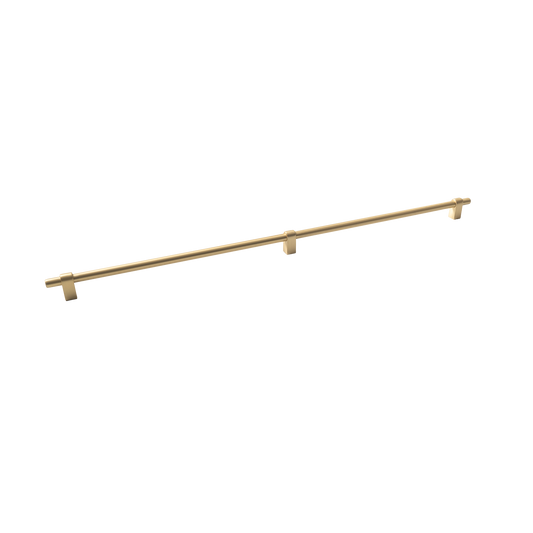 Momo Maida Bar Handle 648mm in Brushed Satin Brass