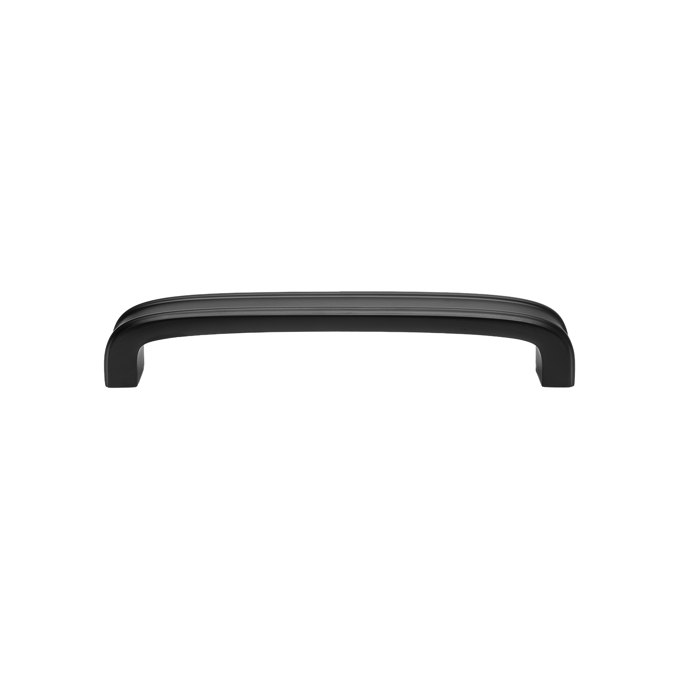 Momo Monaco D Handle 160mm in Matt Black (1)