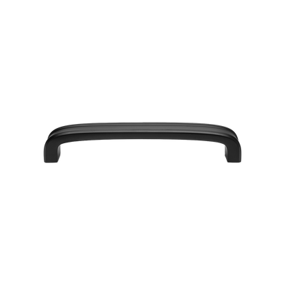 Momo Monaco D Handle 160mm in Matt Black (1)