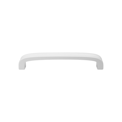 Momo Monaco D Handle 160mm in Matt White (1)
