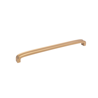 Momo Monaco D Handle 320mm in Brushed Satin Brass