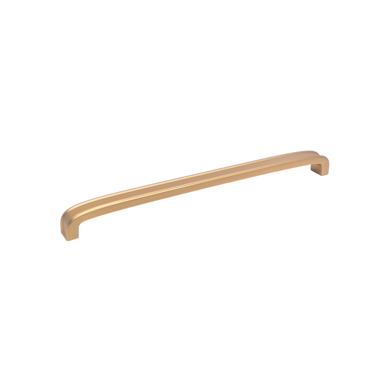 Momo Monaco D Handle 320mm in Brushed Satin Brass