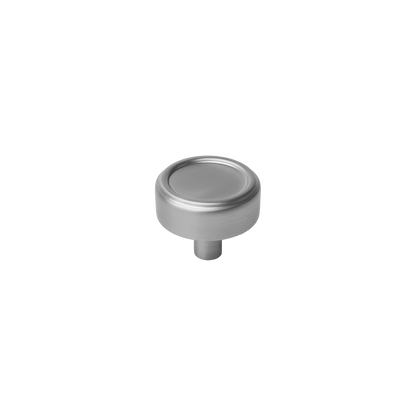 Momo Monaco Round Knob 36mm in Dull Brushed Nickel