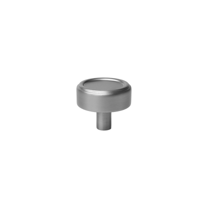 Momo Monaco Round Knob 36mm in Dull Brushed Nickel (1)