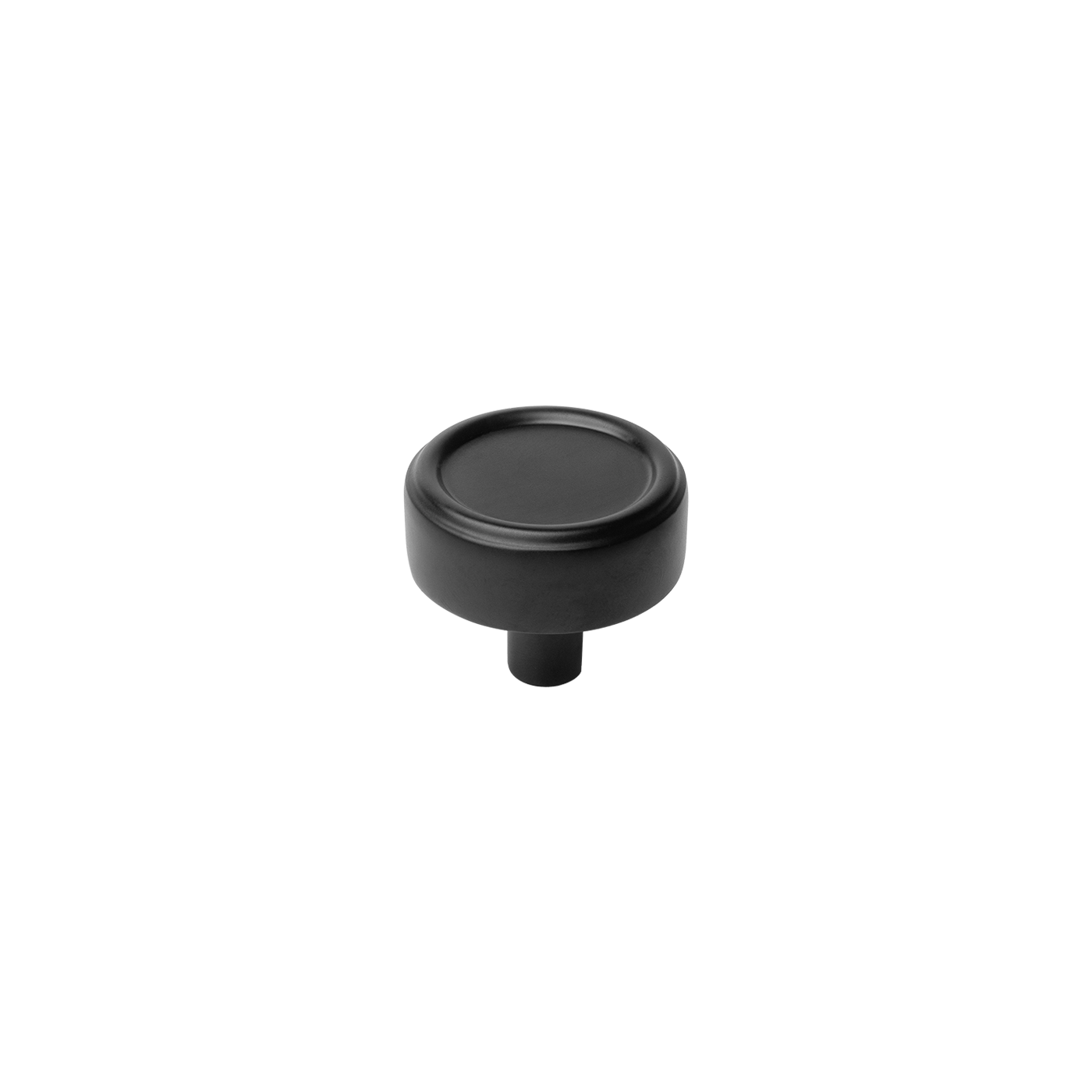 Momo Monaco Round Konb 36mm in Matt Black