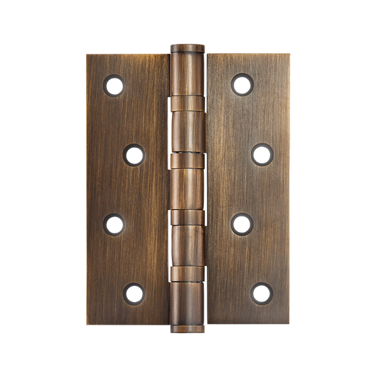 Momo Solid Brass Hinge 100mm x 76mm In Bronze