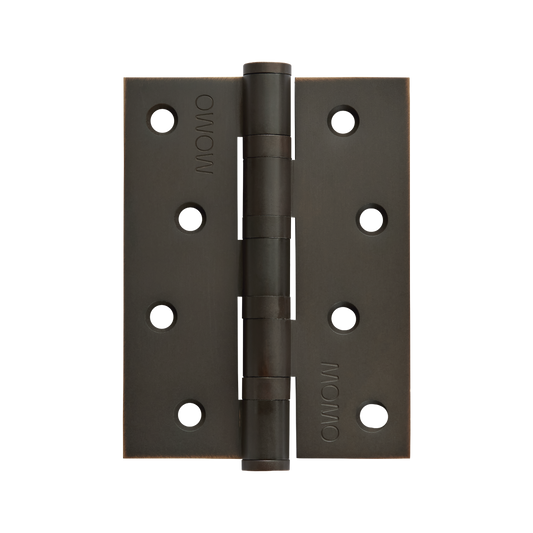 Momo Solid Brass Hinge 100mm x 76mm Dark Bronze