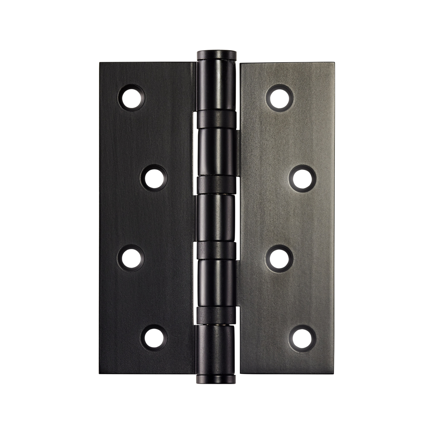 Momo Solid Brass Hinge 100mm x 76mm In Matt Black