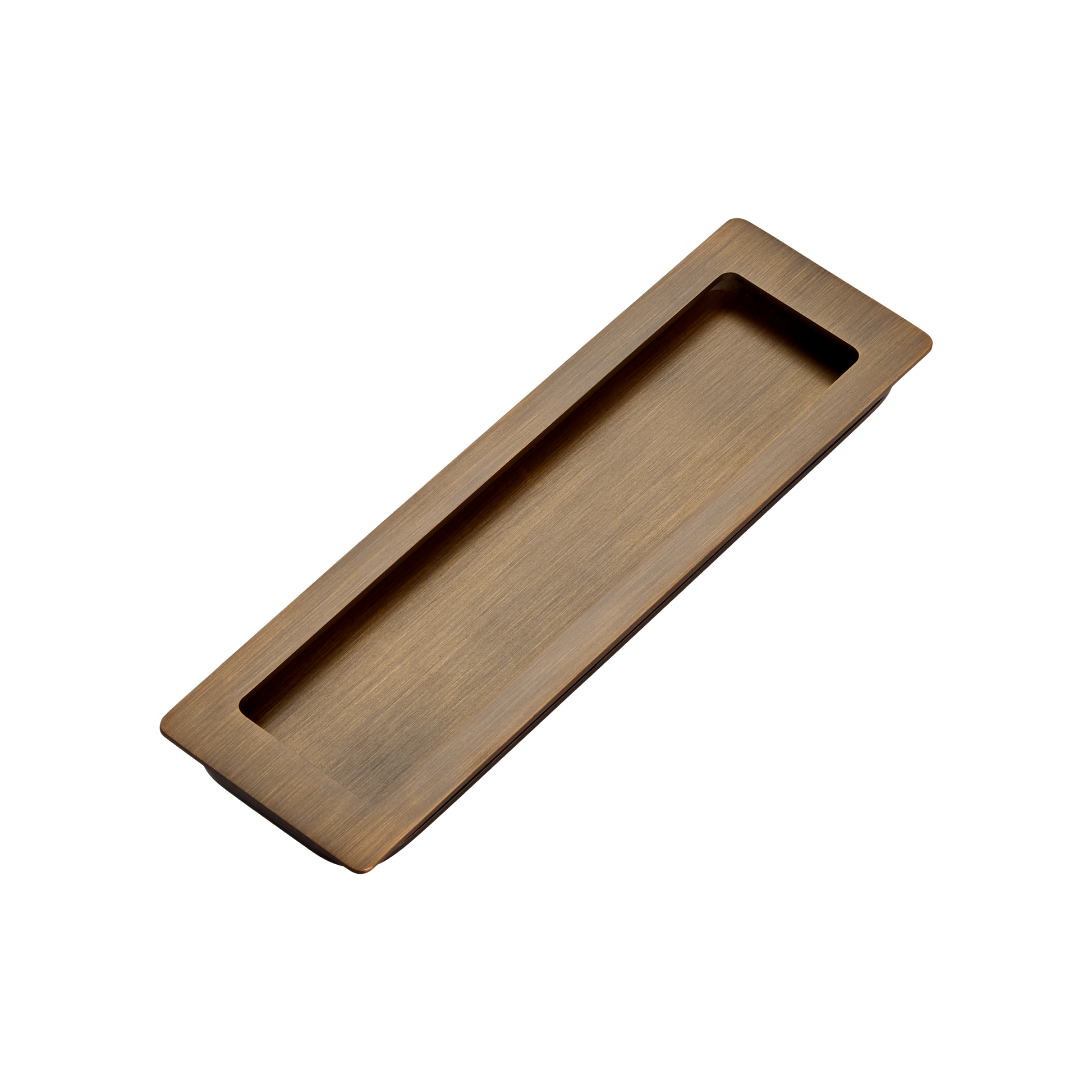 Momo Handles Cavity Slider Flush Pull Bronze
