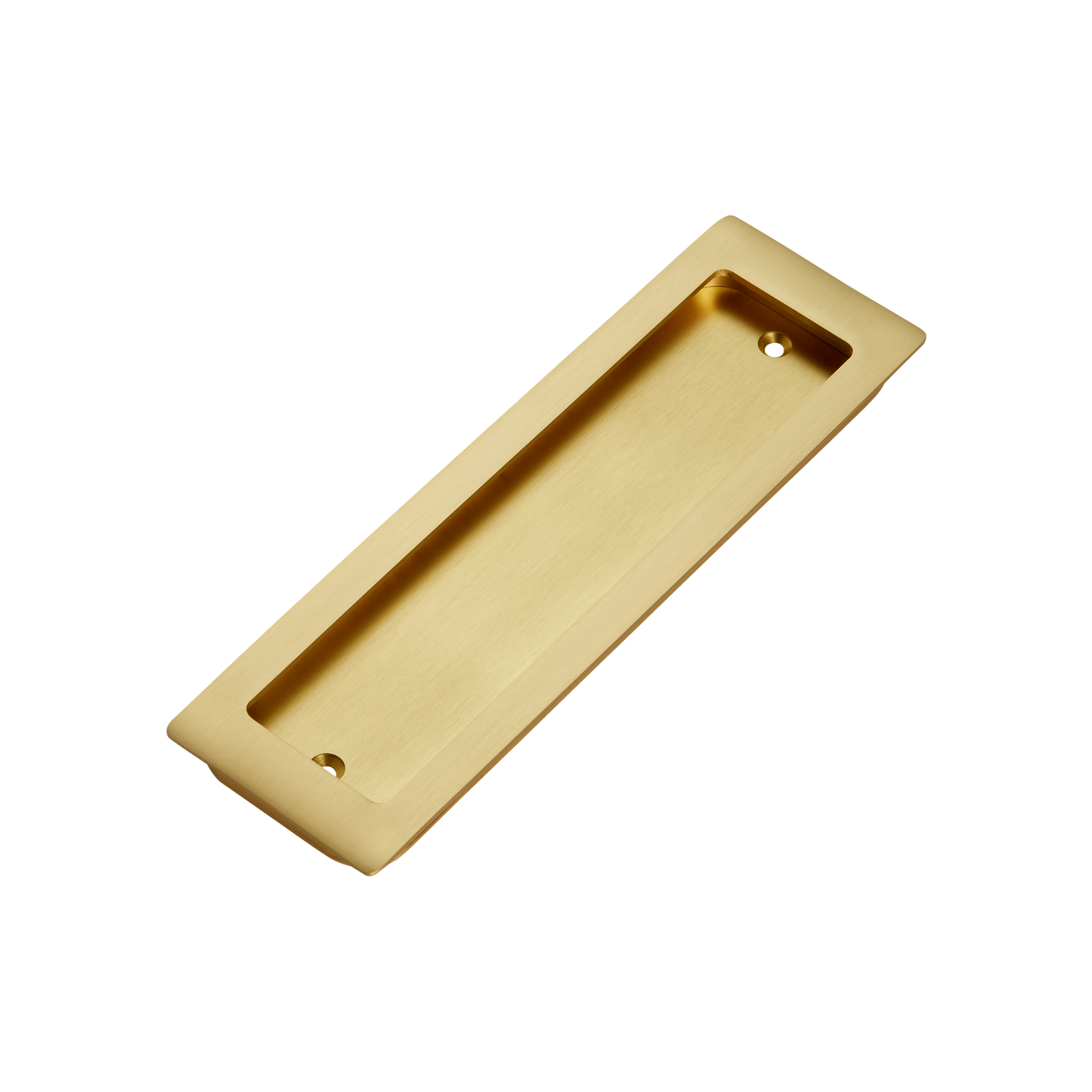Momo Handles Cavity Slider Flush Pull Brushed Satin Brass (2)