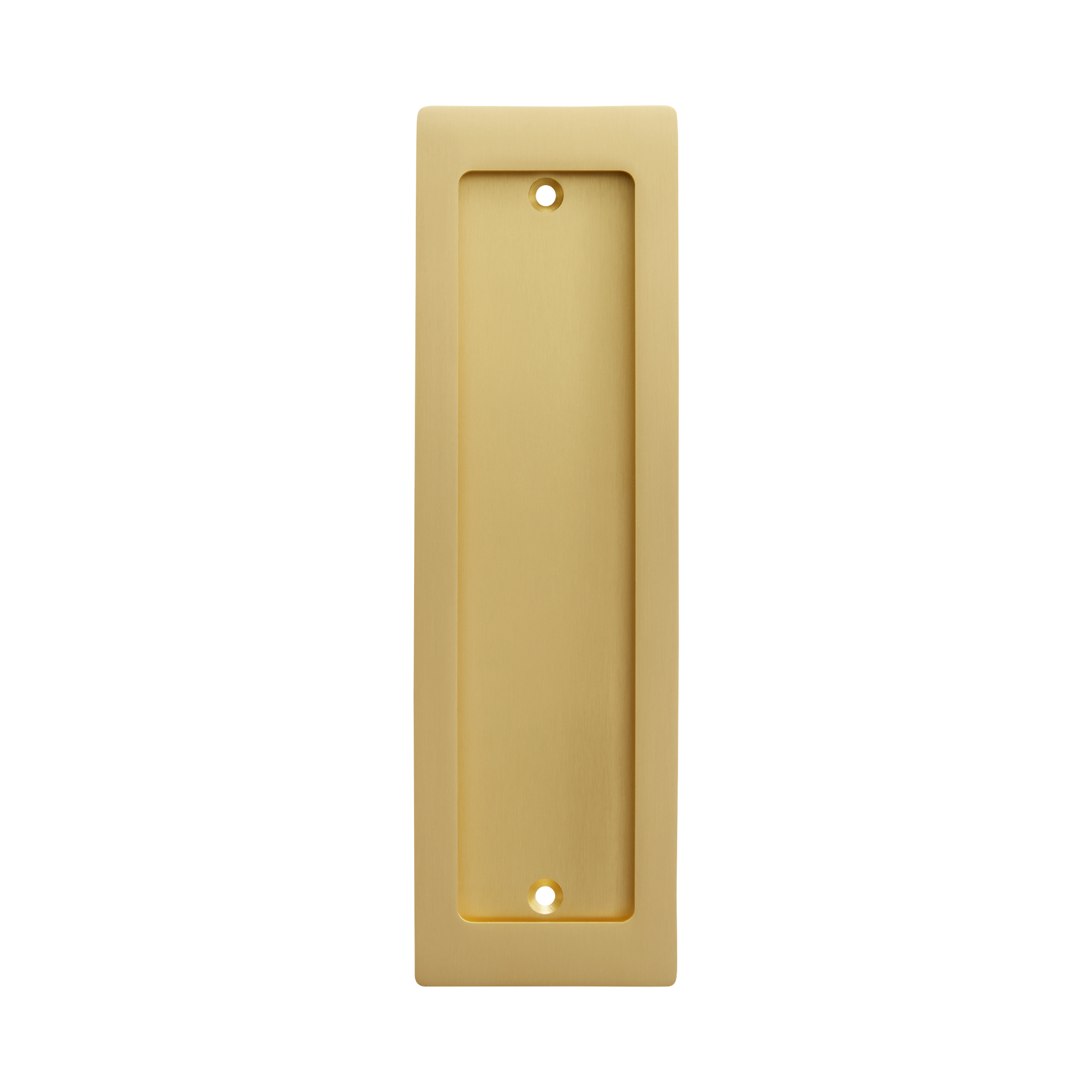 Momo Handles Cavity Slider Flush Pull Brushed Satin Brass (1)