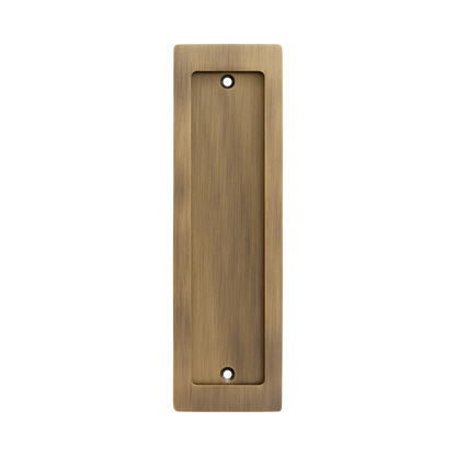 Momo Handles Cavity Slider Flush Pull Dark Brushed Brass (2)