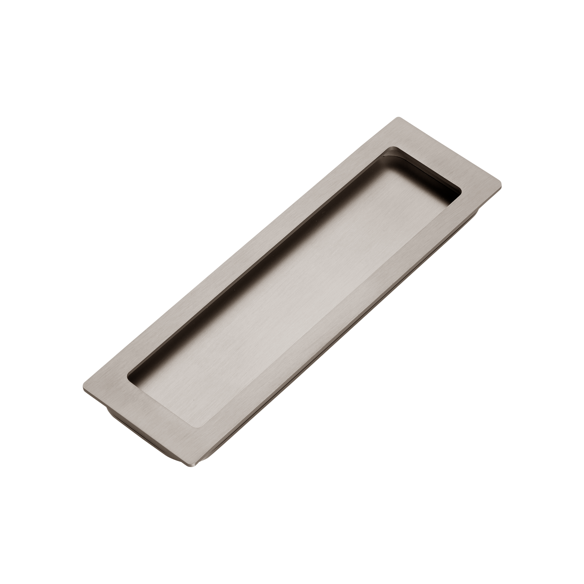 Momo Handles Cavity Slider Flush Pull Dull Brushed Nickel