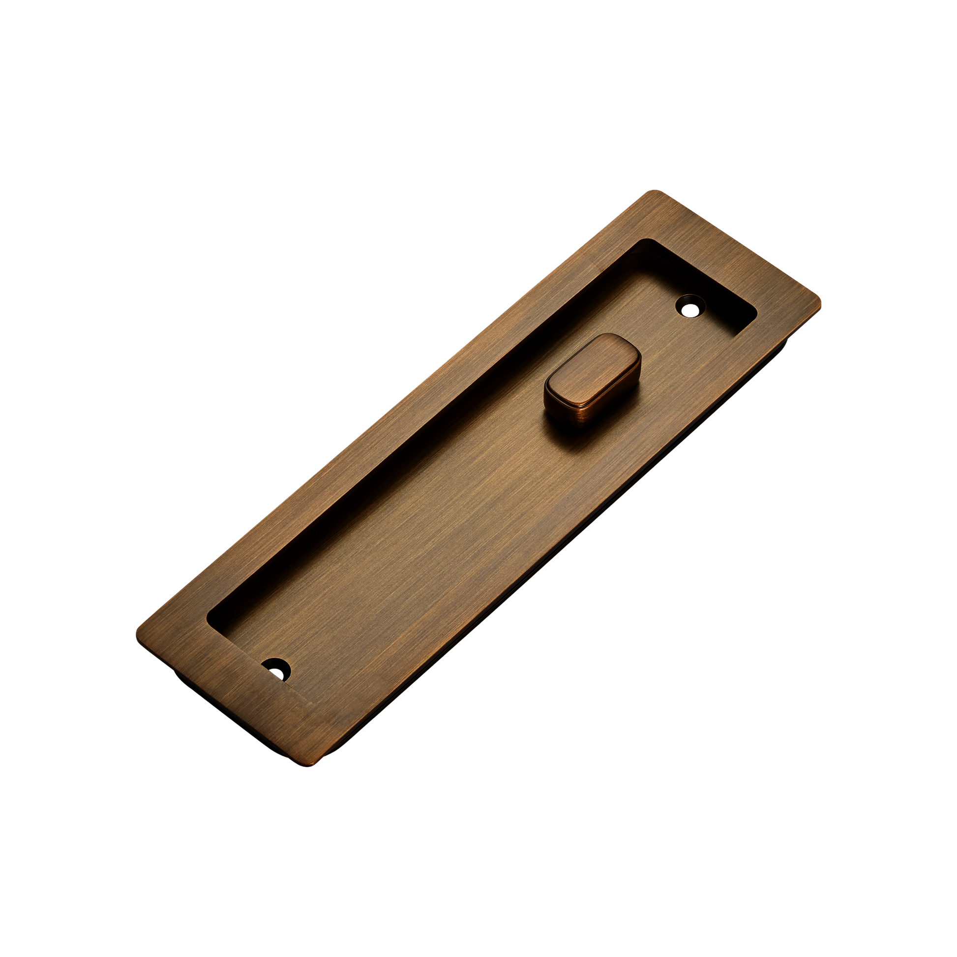 Momo Handles Cavity Slider Flush Pull Privacy Lock Kit Bronze