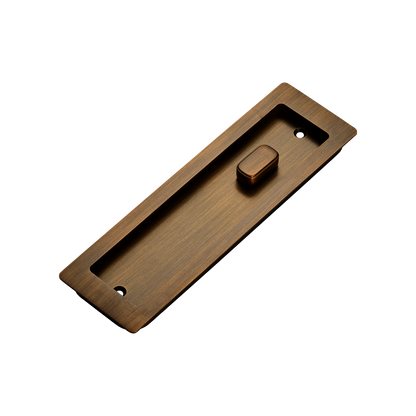 Momo Handles Cavity Slider Flush Pull Privacy Lock Kit Bronze