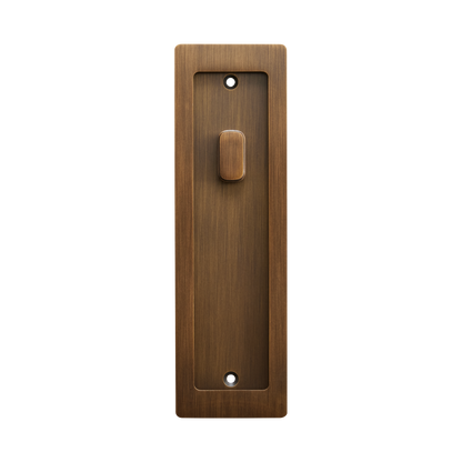 Momo Handles Cavity Slider Flush Pull Privacy Lock Kit Bronze (2)