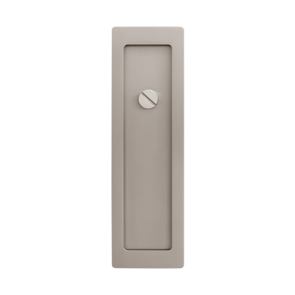 Momo Handles Cavity Slider Flush Pull Privacy Lock kit Dull Brushed Nickel (1)