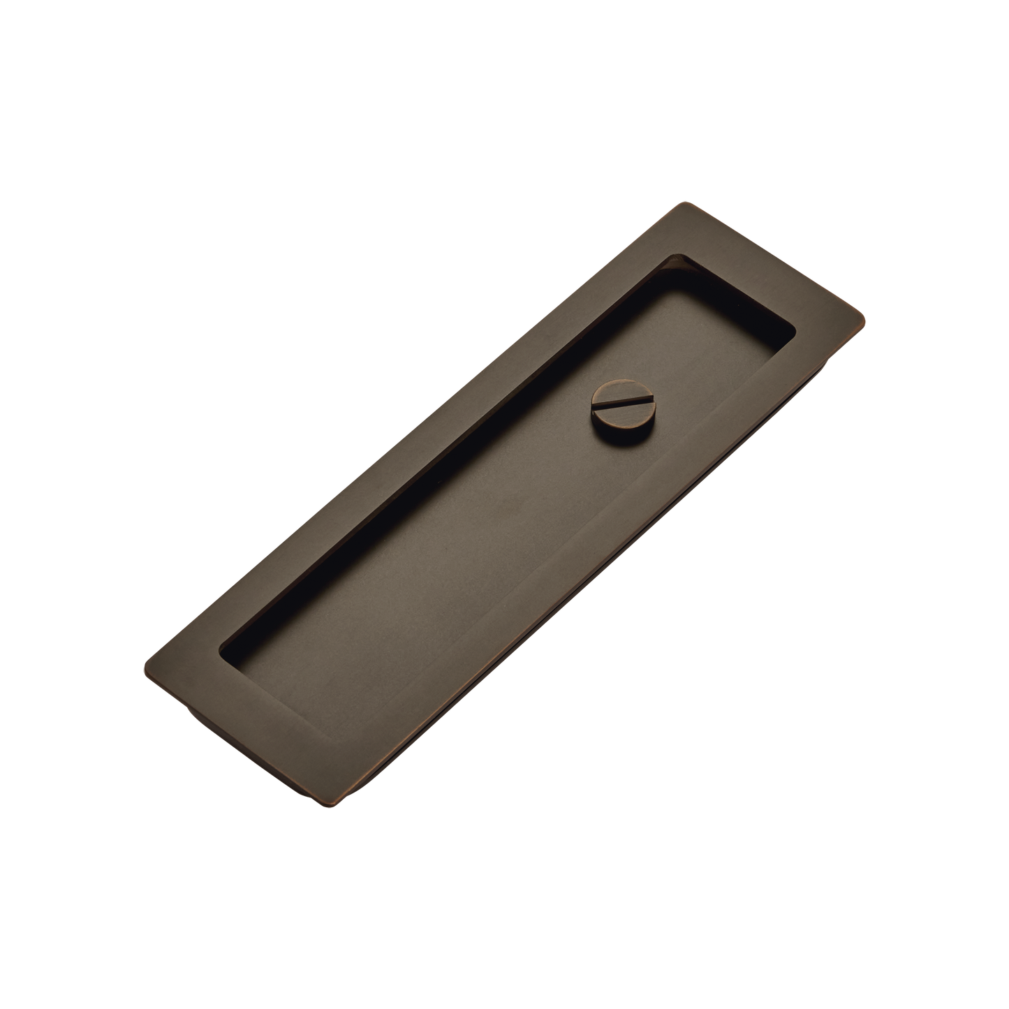 Momo Handles Cavity Slider Flush Pull Privacy Lock kit Dark Bronze (1)