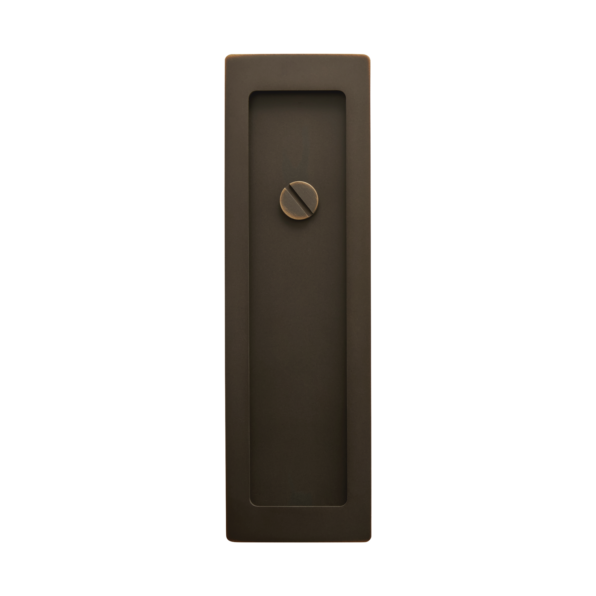 Momo Handles Cavity Slider Flush Pull Privacy Lock kit Dark Bronze (3)