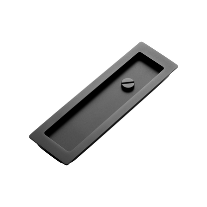 Momo Handles Cavity Slider Flush Pull Privacy Lock kit Matt Black (2)