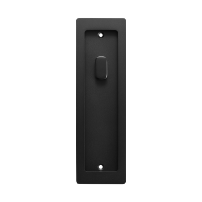 Momo Handles Cavity Slider Flush Pull Privacy Lock kit Matt Black (3)