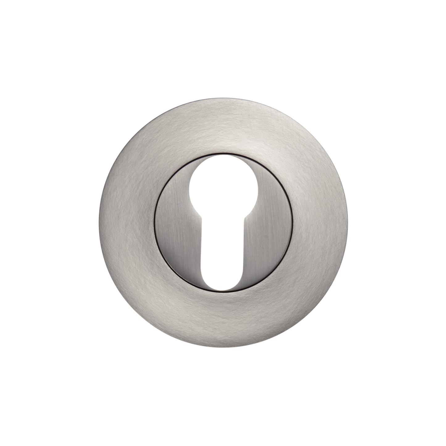 Momo Euro Cylinder Escutcheon Set Dull Brushed Nickel