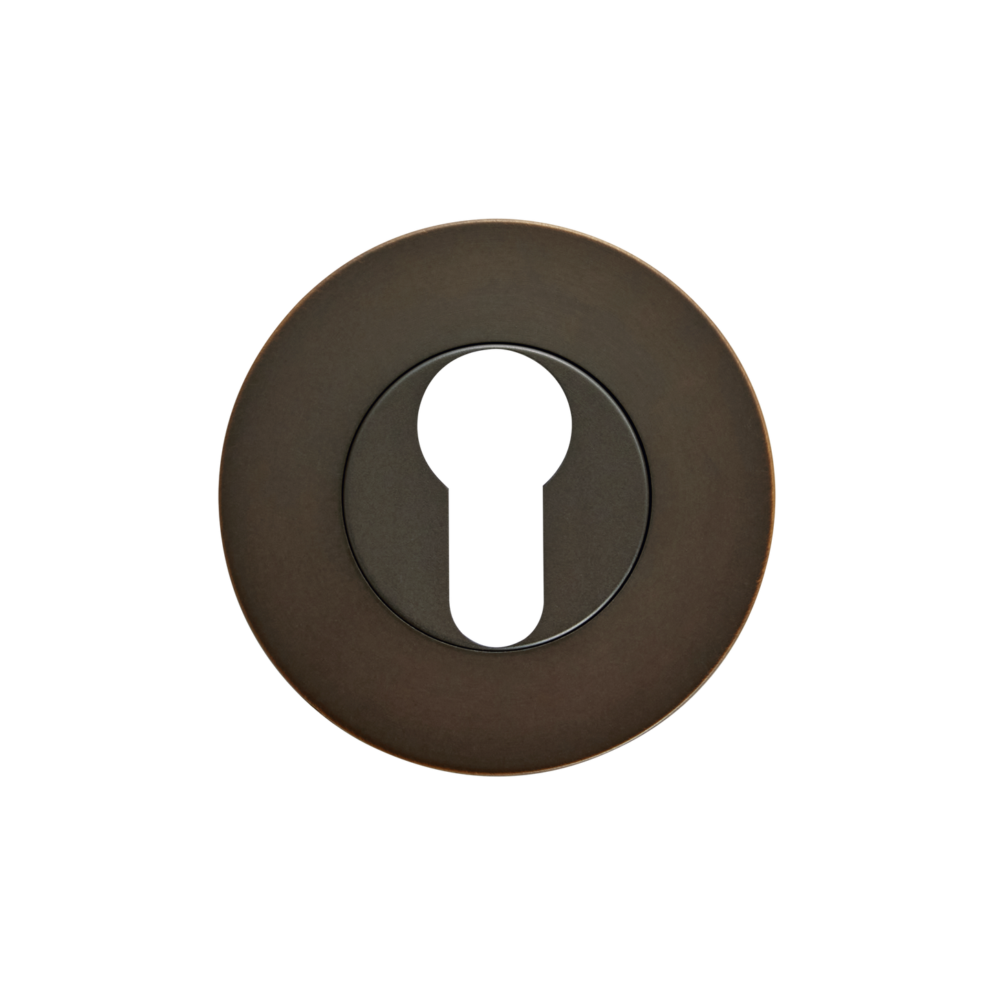 Momo Euro Cylinder Escutcheon Set Dark Bronze