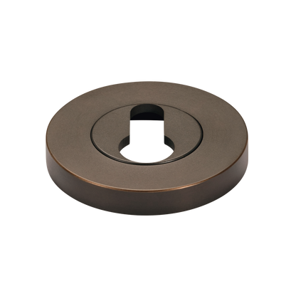 Momo Euro Cylinder Escutcheon Set Dark Bronze (1)