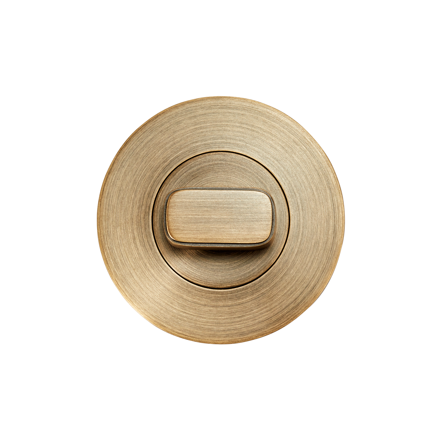 Momo Privacy Thumb Turn Set Dark Brushed Brass
