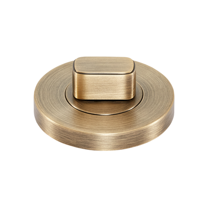 Momo Privacy Thumb Turn Set Dark Brushed Brass (1)