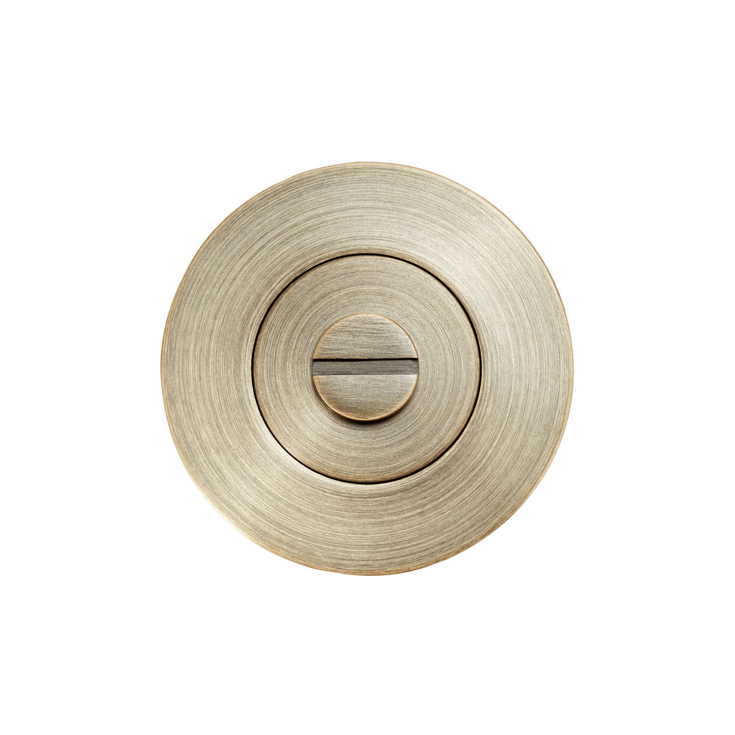 Momo Privacy Thumb Turn Set Dark Brushed Brass (2)