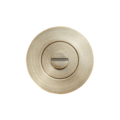Momo Privacy Thumb Turn Set Dark Brushed Brass (2)