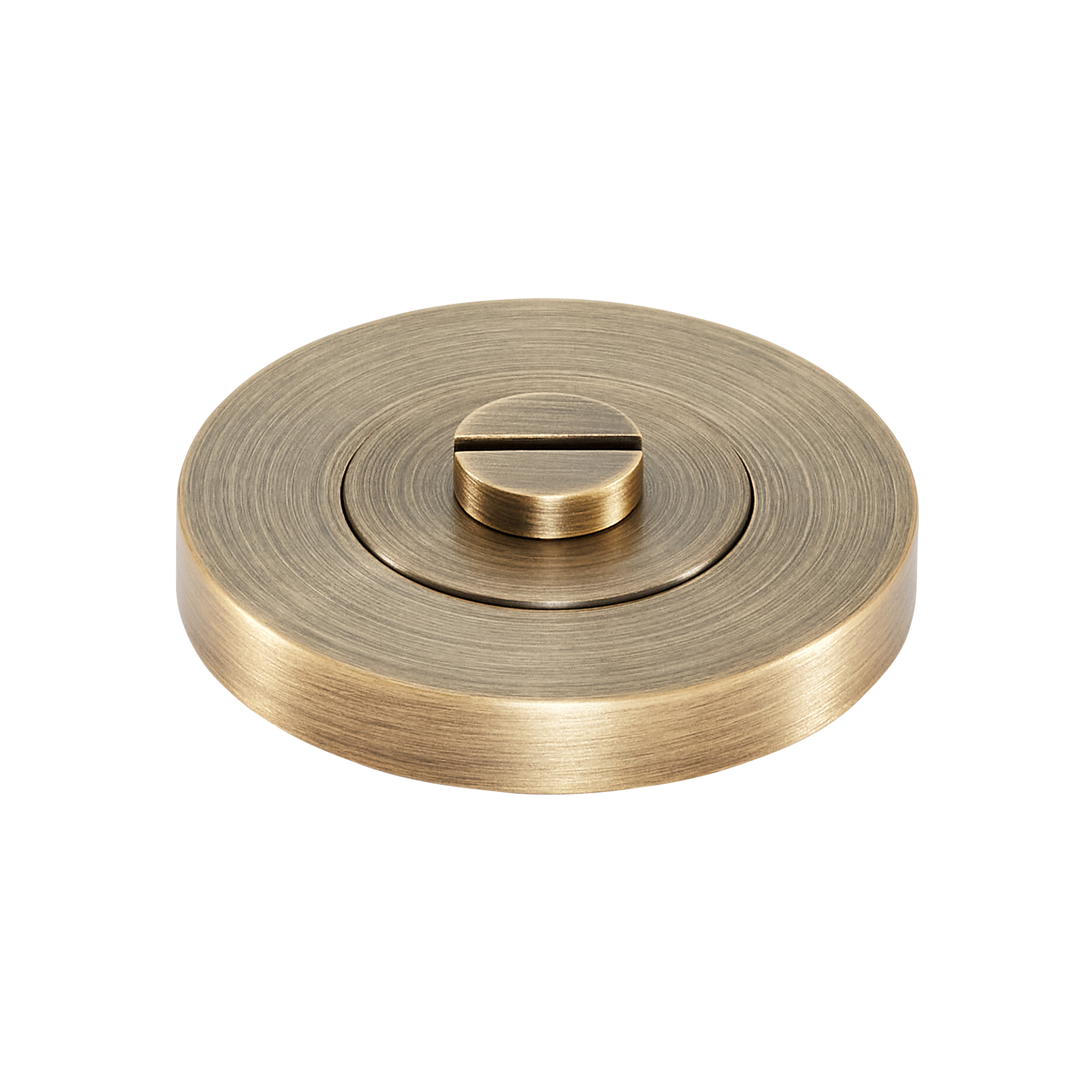Momo Privacy Thumb Turn Set Dark Brushed Brass (3)