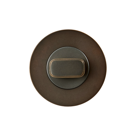 Momo Privacy Thumb Turn Set Dark Bronze
