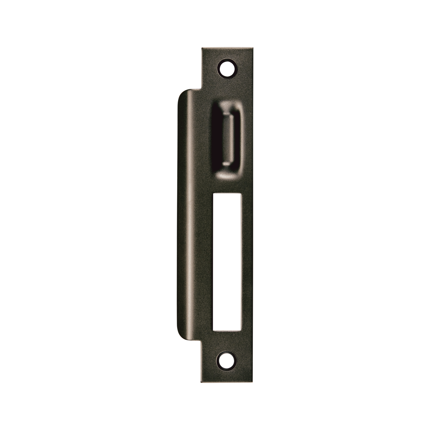 Momo Roller Mortice Lock Left Hand Strike Plate Dark Bronze