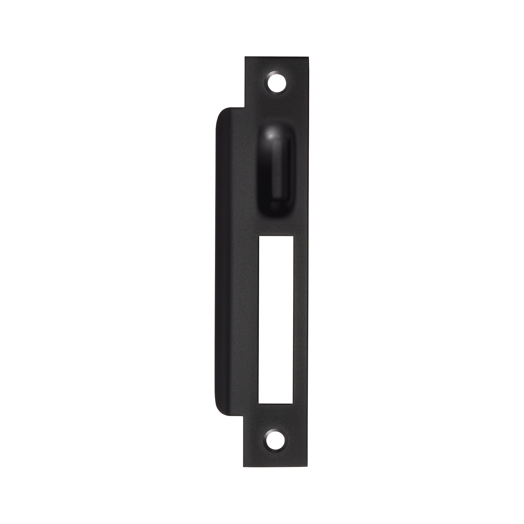Momo Roller Mortice Lock Left Hand Strike Plate Matt Black