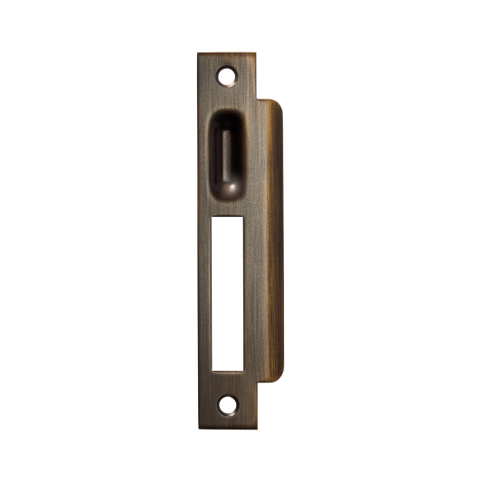 Momo Roller Mortice Lock Right Hand Strike Plate Bronze