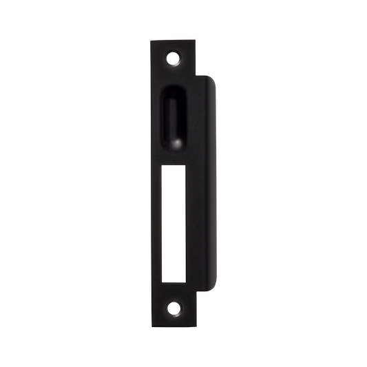 Momo Roller Mortice Lock Right Hand Strike Plate Matt Black