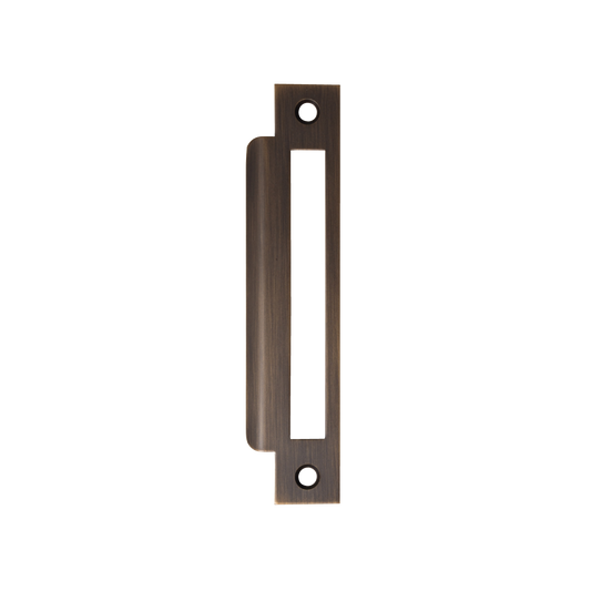 Momo Mortice Lock Universal Strike Plate Bronze