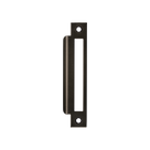 Momo Mortice Lock Universal Strike Plate Dark Bronze